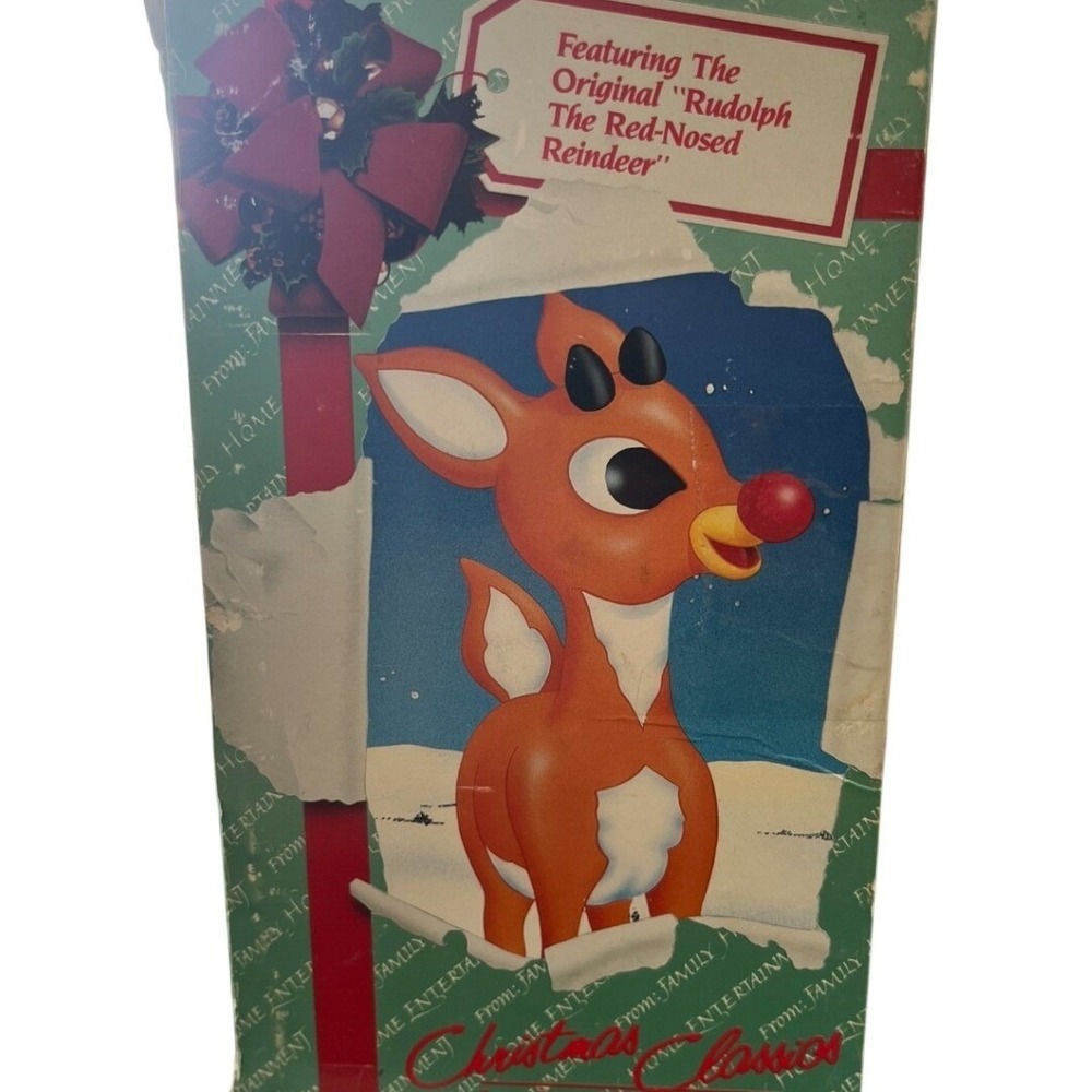 Christmas Classics Series VHS Rudolph Snowman Santa Drummer Boy